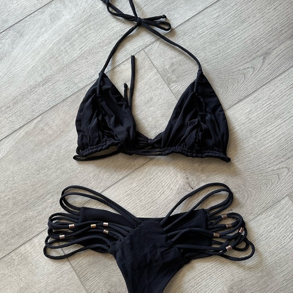 Poema Black Bikini Set - Picture 3 of 9